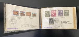 Briefmarken Vatikanstadt Sammlung Couverts selten rar