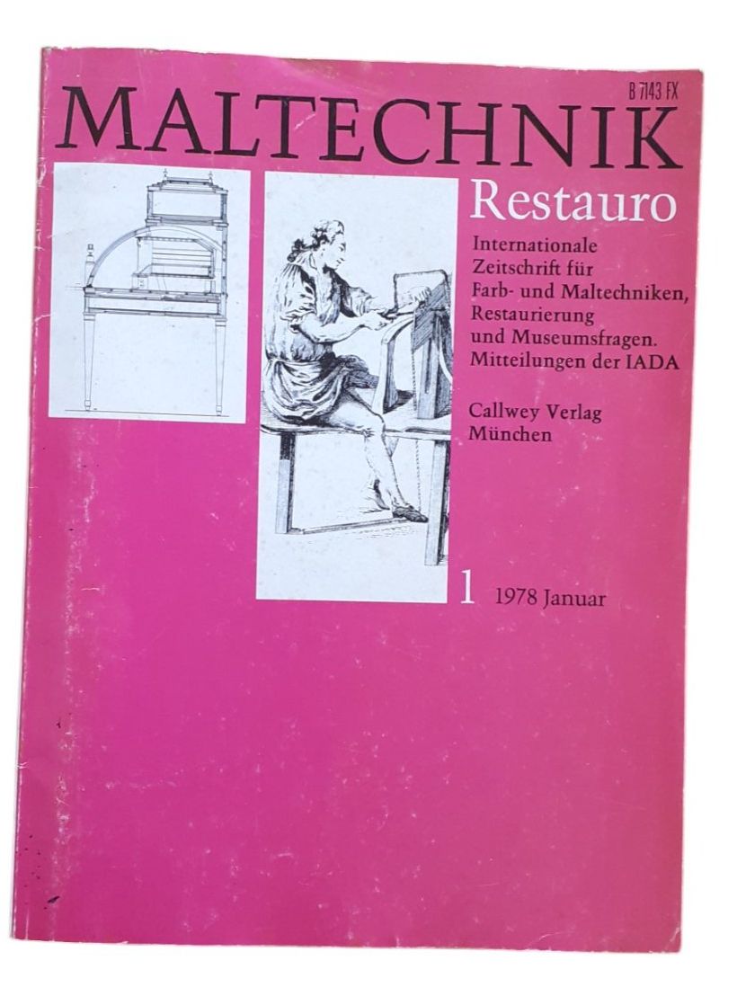 Riviste & Magazine: Maltechnik Heft Restauro 1978 – Usato da Mörschwil venduto da lindaswunderkiste