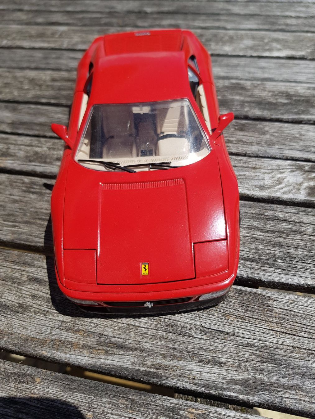 Ferrari Modellini d'auto: Ferrari 348 1989 Modellauto rot – Usato da Jona venduto da dampfnuggi 1