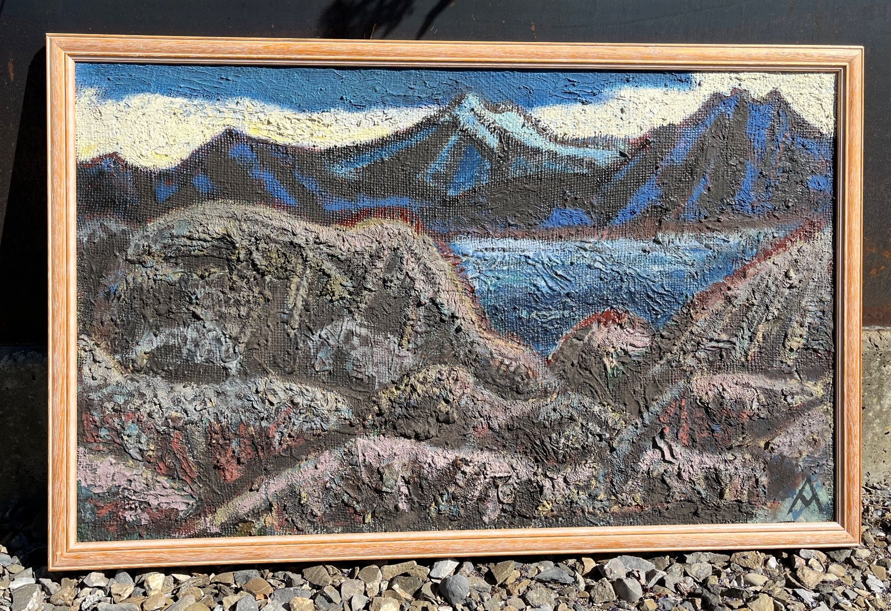 Dipinti: Gemälde / Urlandschaft von ADOLF MATHYS      (ID L178) – Usato da Gelterfingen venduto da art-and-more 1