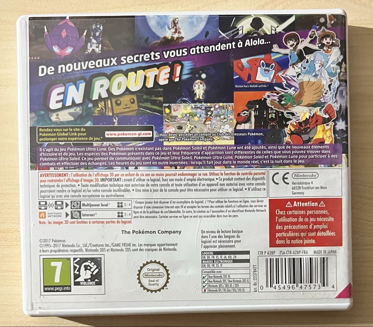 Giochi: Pokémon Ultra Lune Nintendo 3 DS – Usato da Grandevent venduto da David28313 1