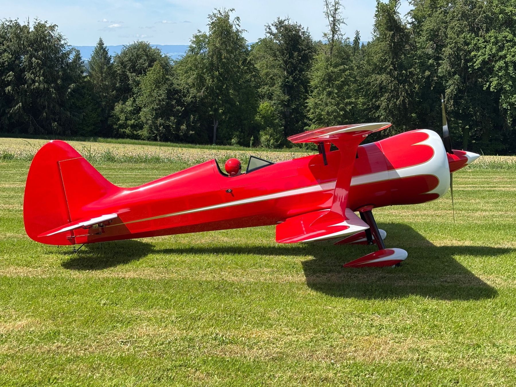 Pilot-RC Modellismo RC: Extremeflight LegacyAviation Muscle Bipe 85" ARF – Nuovo (secondo la descrizione) da Neuenegg venduto da Puerror 1