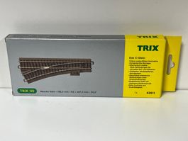 TRIX 62611 Weiche links • 188,3 mm • R2 = 437,5 mm • 24,30