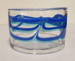 Kunstglasschale Johansfors Glasbruk