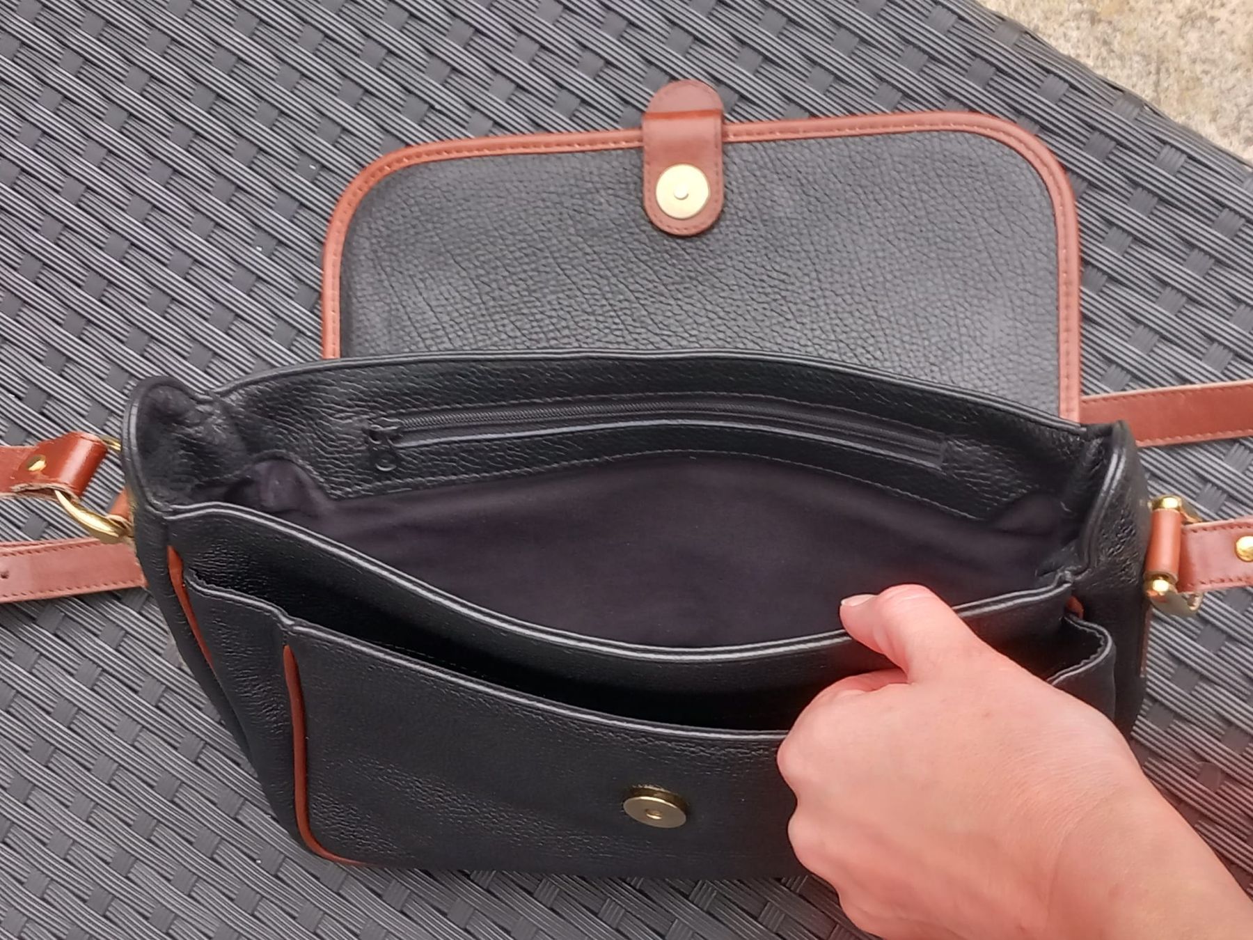 Taschen für Damen: Vintage Leder Handtasche von Matras – Gebraucht aus Winterthur von Jopf1 7
