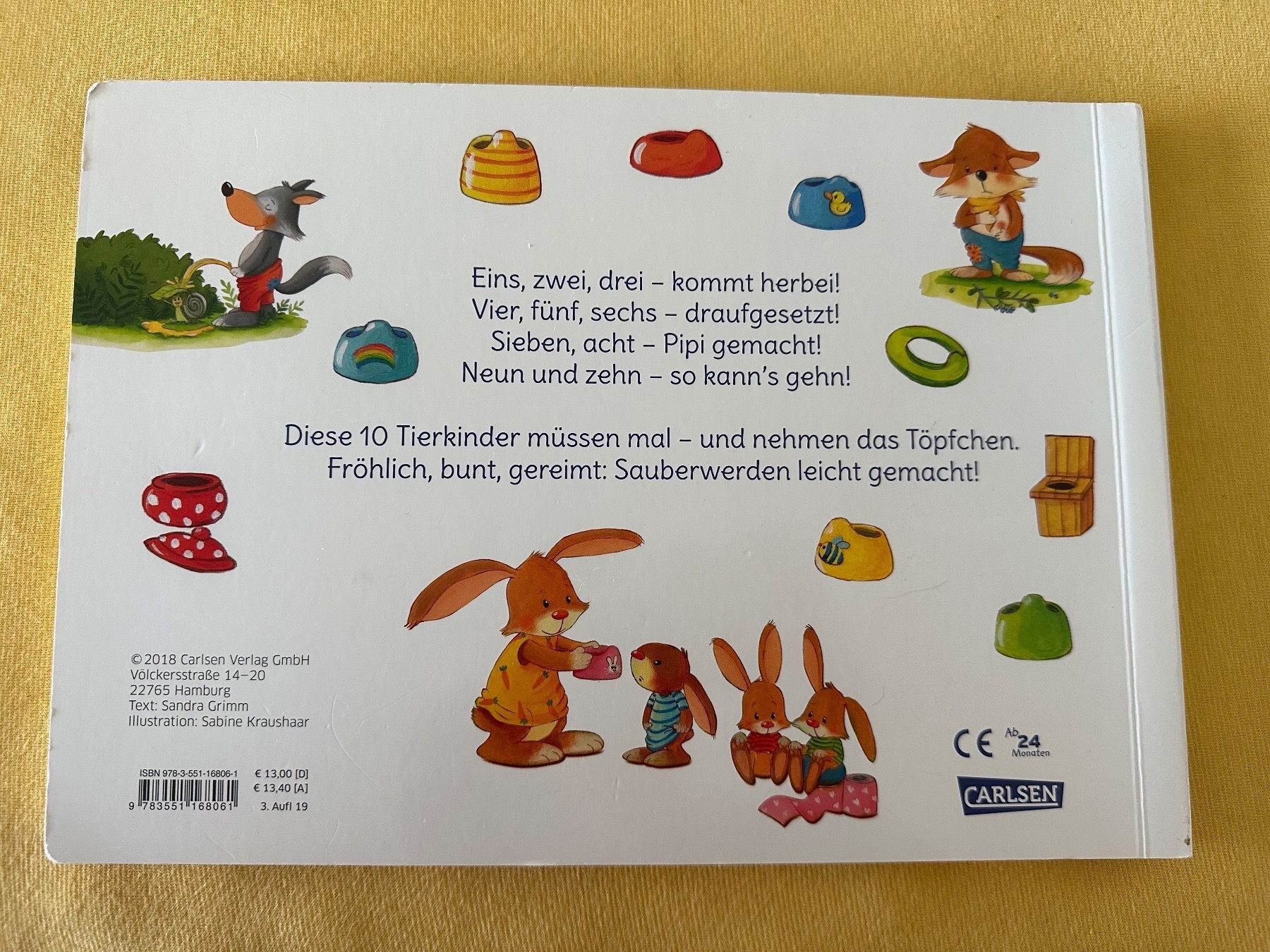 Libri: 10 kleine Töpfchenpupser Buch – Usato da Busswil venduto da billib 1