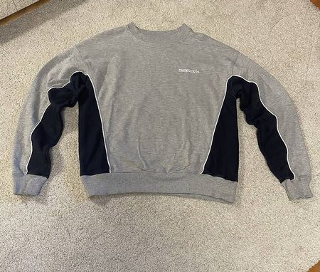 Iets Frans grauer Hoodie Gr.S