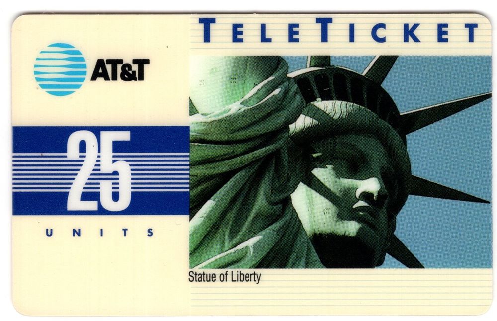 Statue of Liberty - AT&T Telefonkarte aus der USA | Kaufen auf Ricardo