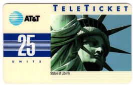 Statue of Liberty - AT&T Telefonkarte aus der USA