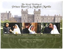 Block "Prinz Harry und Meghan Markle". St. Vincent