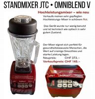 Premium Standmixer OmniBlend V  kaum gebraucht