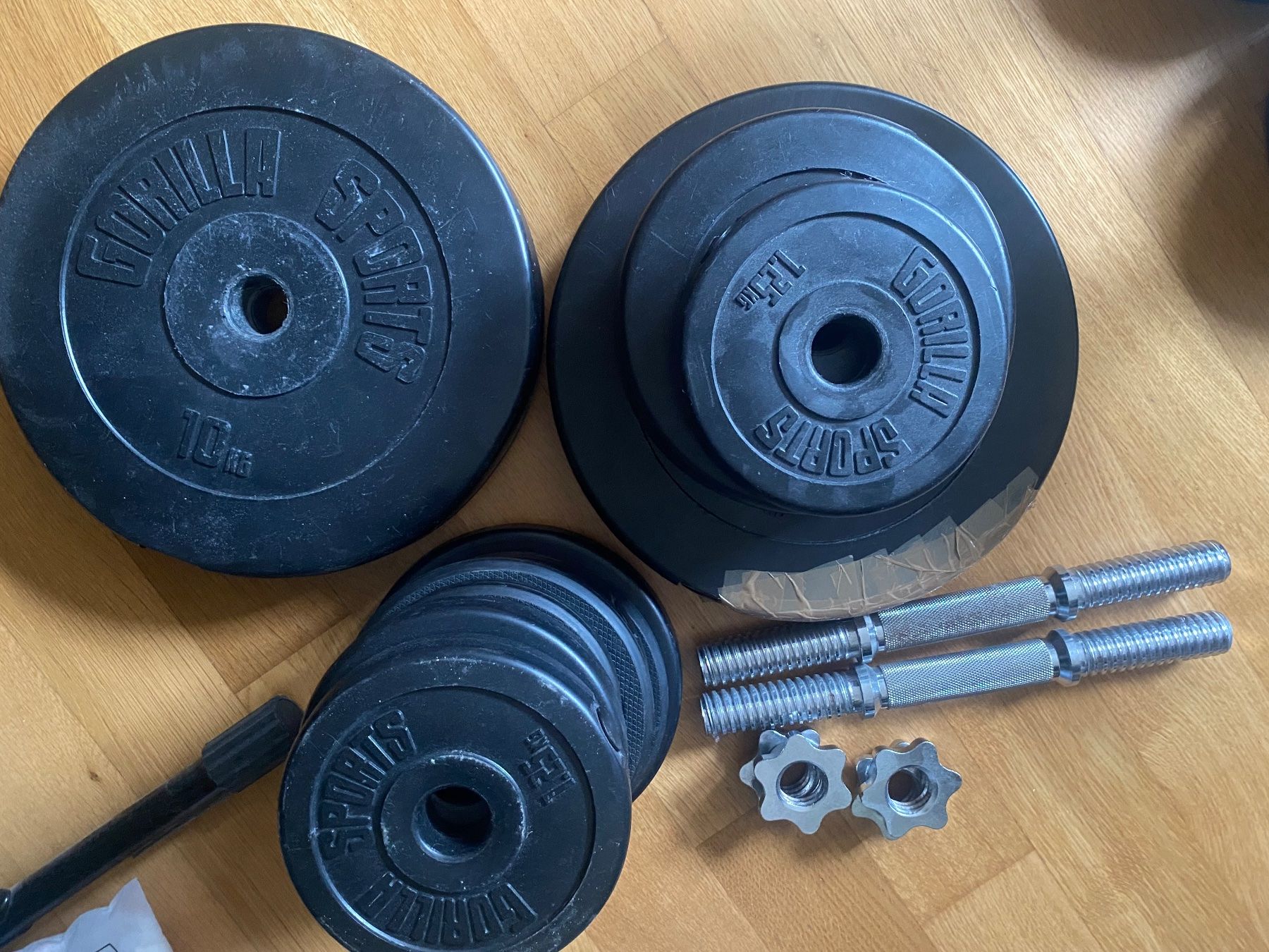 Hometrainer: Squat rack + barbells + weights – Usato da Zürich venduto da mel_z6hd 3