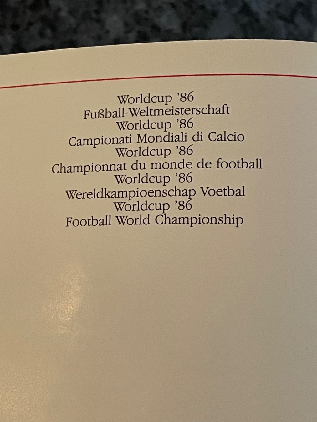 Bücher: Fussball WM Bücher Mexico 1986 – Neu (gemäss Beschreibung) aus Schlossrued von Julio25 2