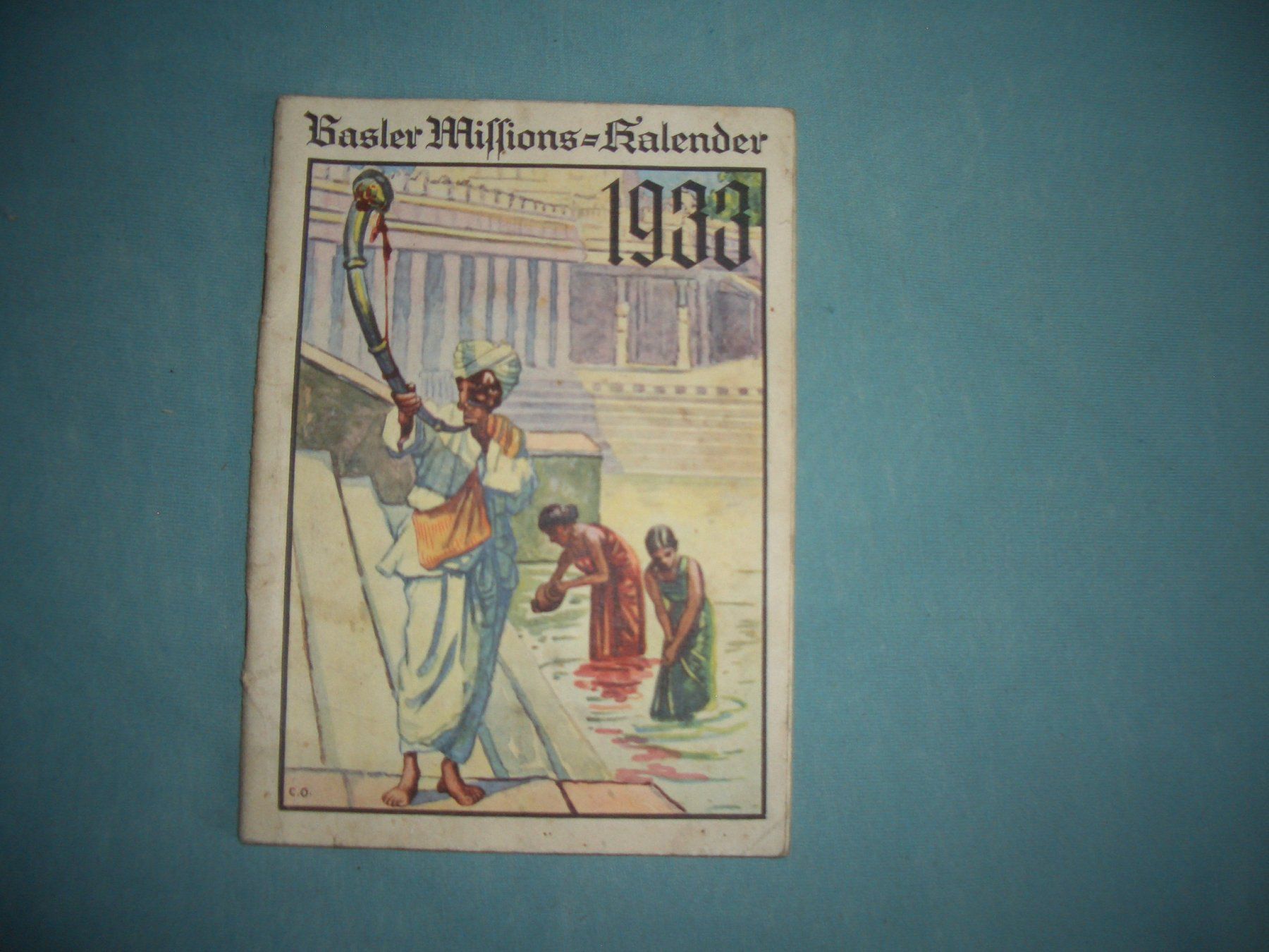 Calendari: Basler-Millions-Kalender 1933 illustrierter Kalender – Usato da Präz venduto da Eroberto