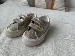 Next Glitzerli-Schuhe, goldig, Gr. 23, Top