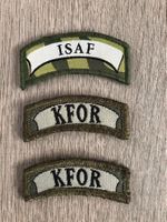 Armee Patches ISAF KFOR