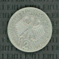 DEM___2.00 1990D Strauss -vz 2 Deutsche Mark