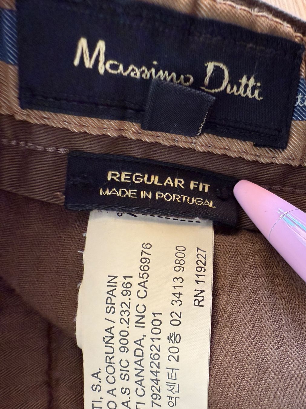 Massimo Dutti Pantaloni: Herren Hosen Massimo Dutti - Gr. 34 – Usato da Baden venduto da polveres 4