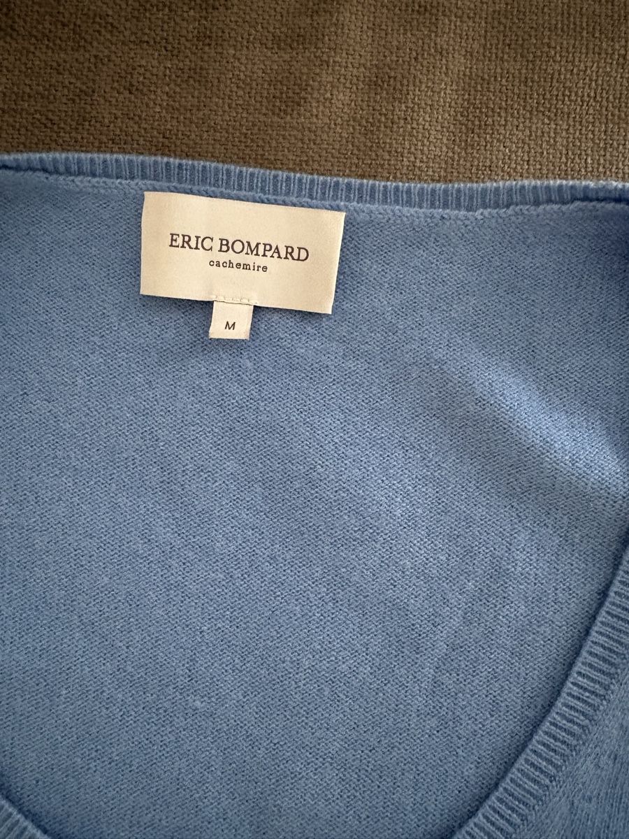 Pulls & Sweat-shirts: Damen Pullover Eric Bompard Kaschmir Seide Blau Grösse M – D'occasion à Wimmis par rimnakit 1