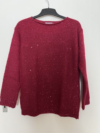 FORMULA JOVEM Jumper Burgundy paillette 40 / M