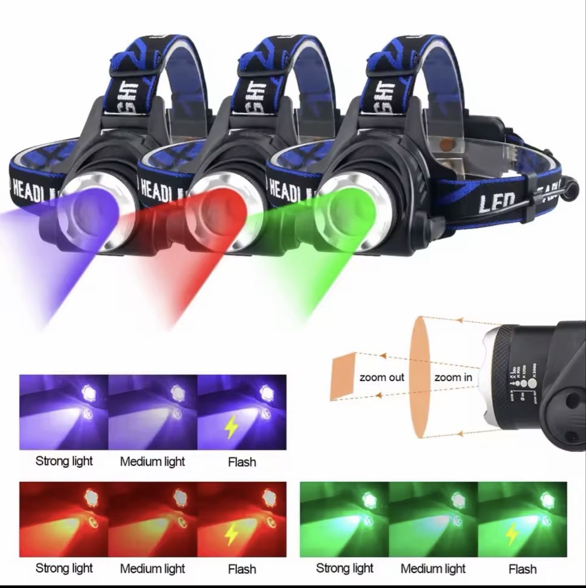 Lampade: Rotlicht - Stirnlampe - Taktisch – Usato da Uster venduto da noe_97ds 5
