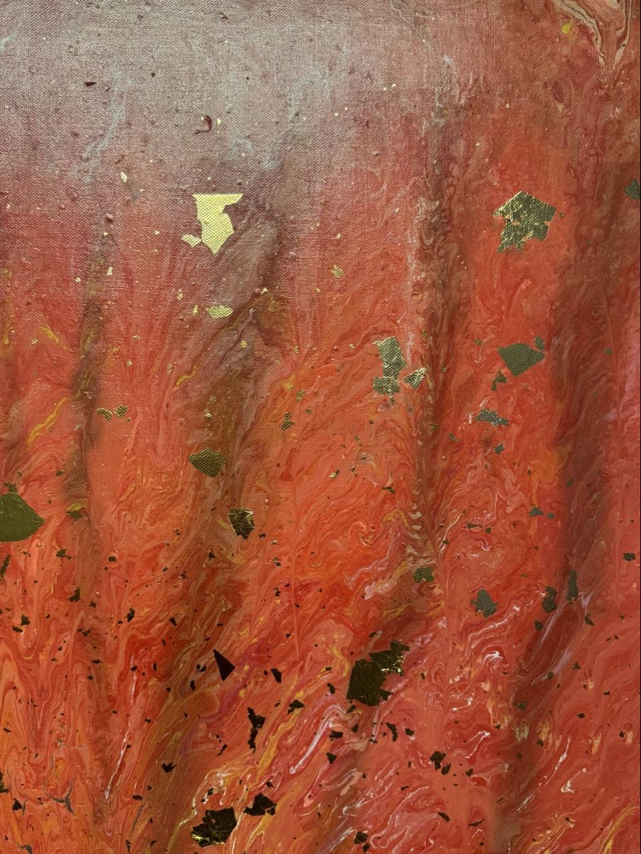 Dipinti: Abstrakte Leinwand Acryl Bild signiert  – Usato da Schlieren venduto da Freundlich02 4