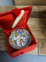 Kleine chinesische feinporzellan schale mit Box- Ø5xH3cm