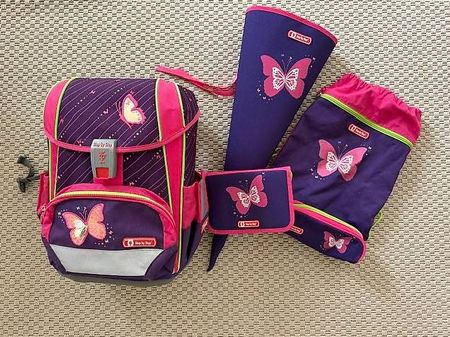 Schulrucksack Set - Stepbystep - Schmetterling