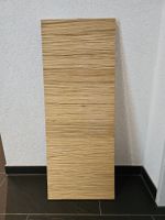 Reliefplatte  3D Echtholzfurnier beidseitig Eiche hell