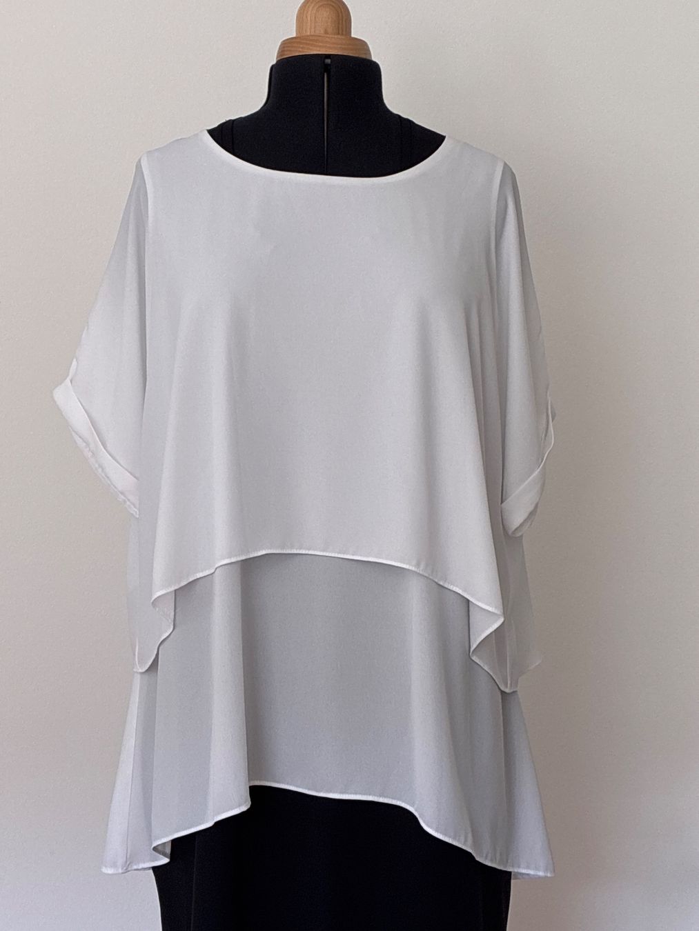 Camicette: Longshirt von Joseph Ribkoff Gr. 44 – Usato da Davos Platz venduto da nanigl