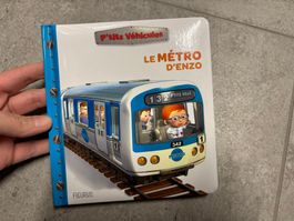 Livre petit le métro d'Enzo Fleurus
