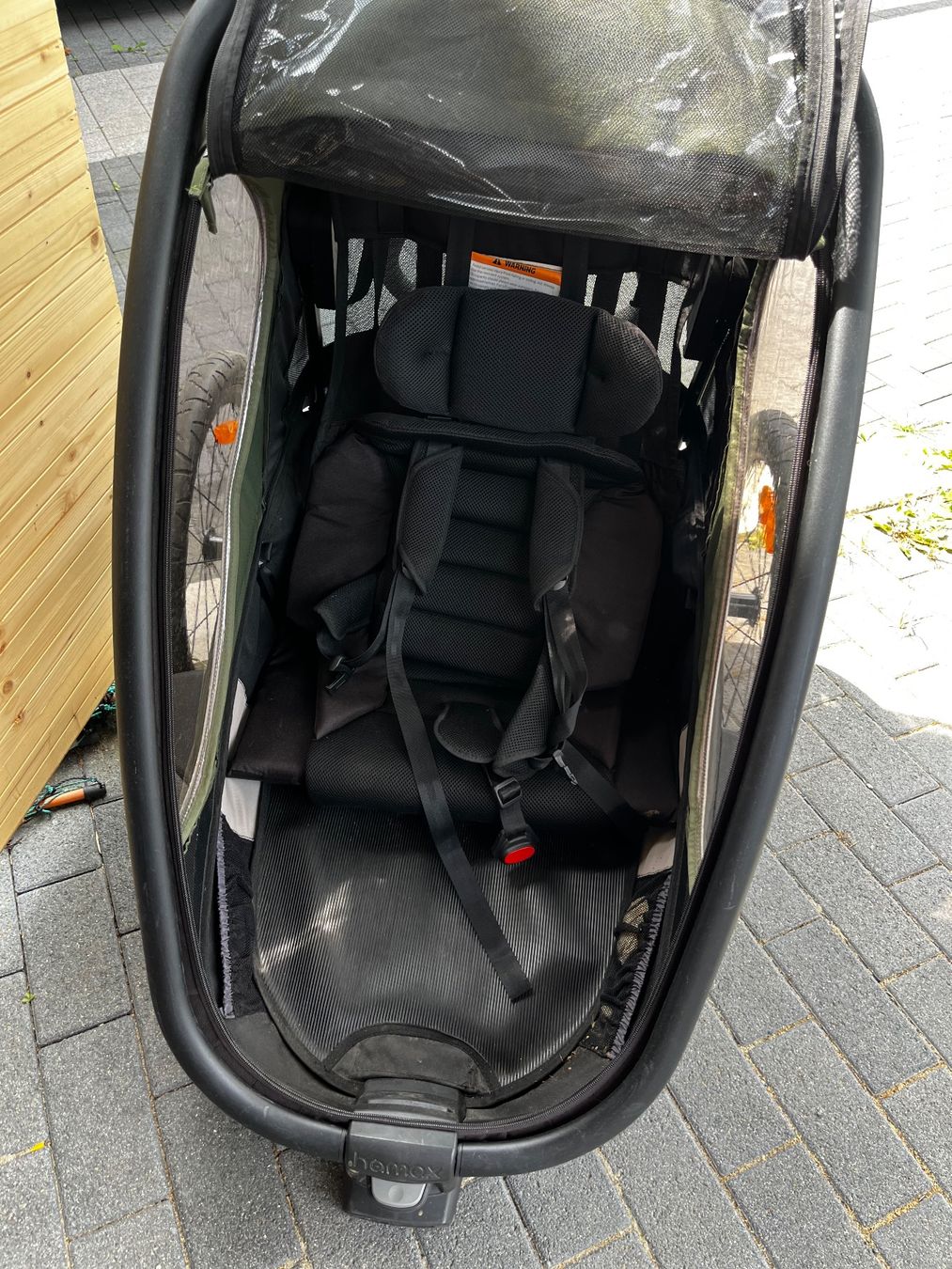 Hamax Rimorchi: Remorque enfant hamax outback - bike trailer – Usato da ATTALENS venduto da HDT123 2