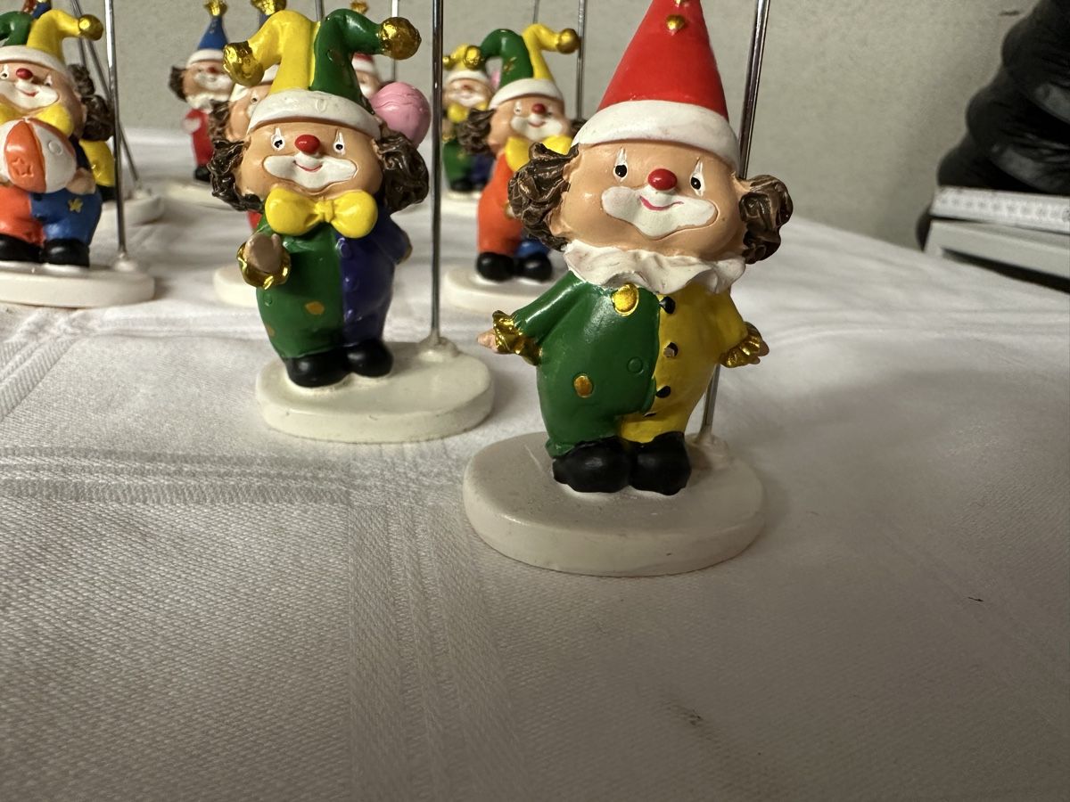 Statuette: Clown-Papierhalter Neu 22 stk. – Nuovo e nell'imballaggio originale da Sevelen venduto da Stopglobal. 3