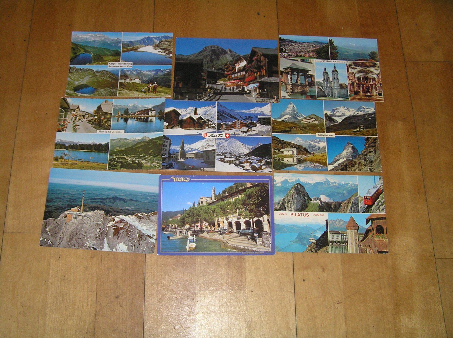 Cartoline postali: 100 Diverse Karten Schweiz – Usato da Lumbrein venduto da made02 5
