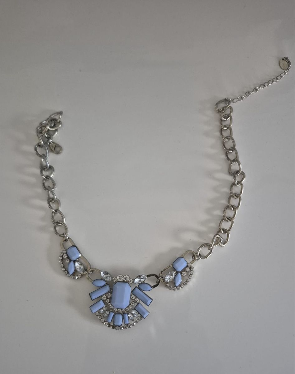 Catenine: Schmuckset Collier Strass-Steinchen – Usato da Wetzikon ZH venduto da id.erd