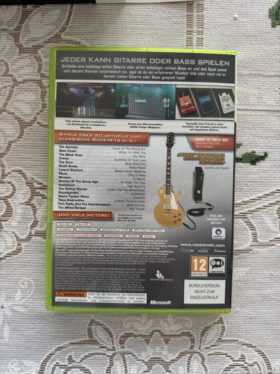 Giochi: Rocksmith - Xbox 360 Authentic Guitar Game – Usato da Wil SG venduto da eid_m7ks 4