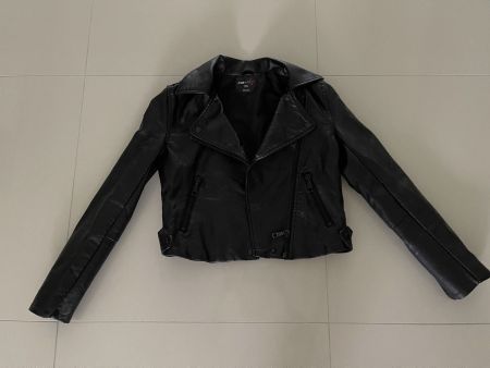 Damenkunstlederjacke