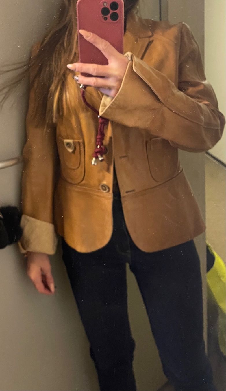 Brunello Cucinelli Giacche: Brunello Cucinelli Napa Lederjacke Gr. 42 – Nuovo (secondo la descrizione) da Rüschlikon venduto da Lajniii 9