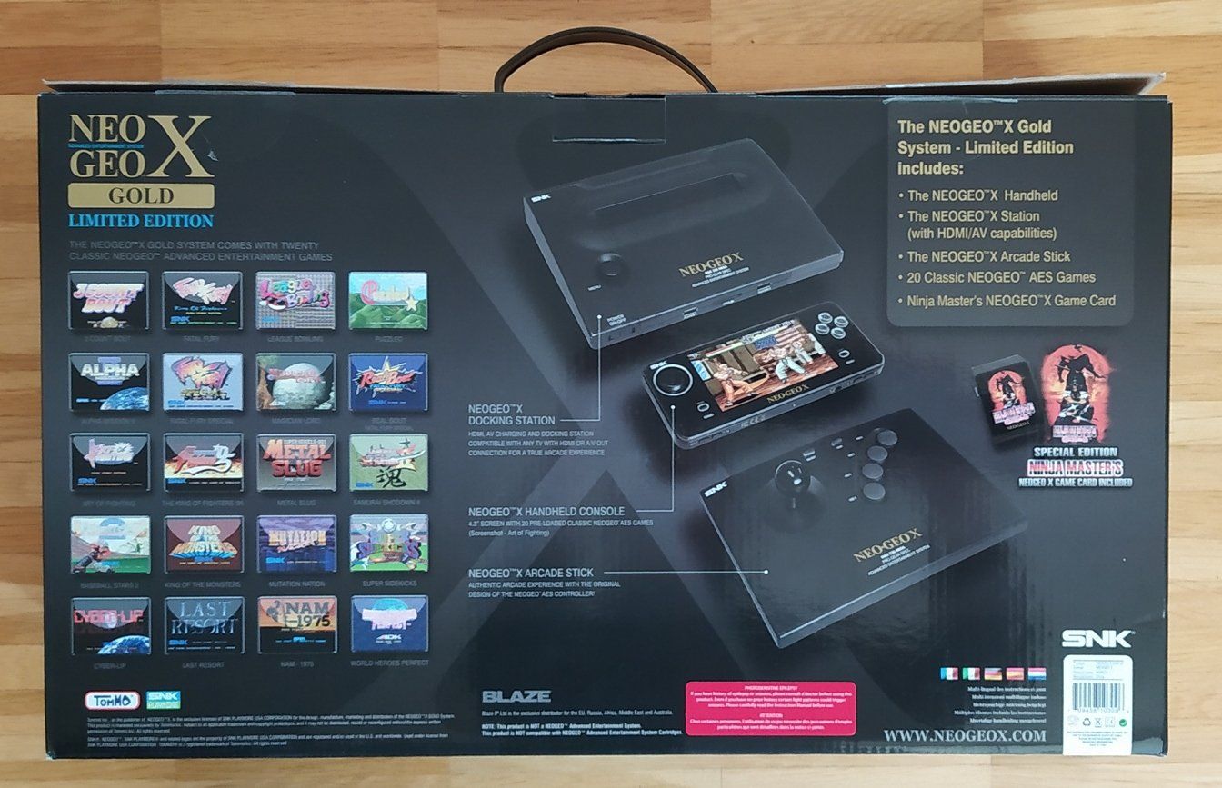 Konsolen: Neo Geo X Gold Limited Edition – Gebraucht aus Arlesheim von Jokerman69 8