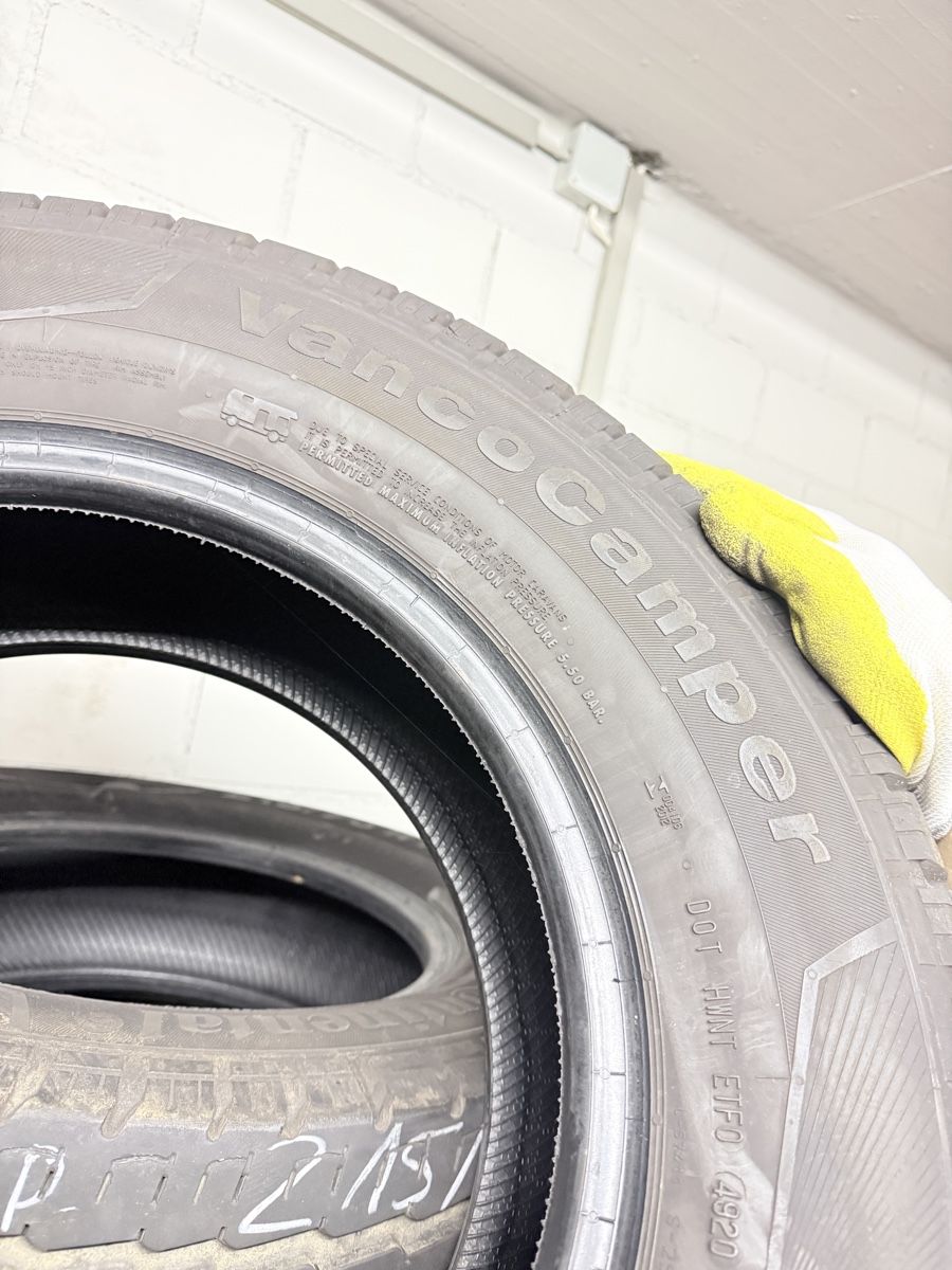 Pneumatici & Ruote complete: 4x 215/70R15CP Continental Vanco Camper – Usato da Nussbaumen AG venduto da deki_crx 2
