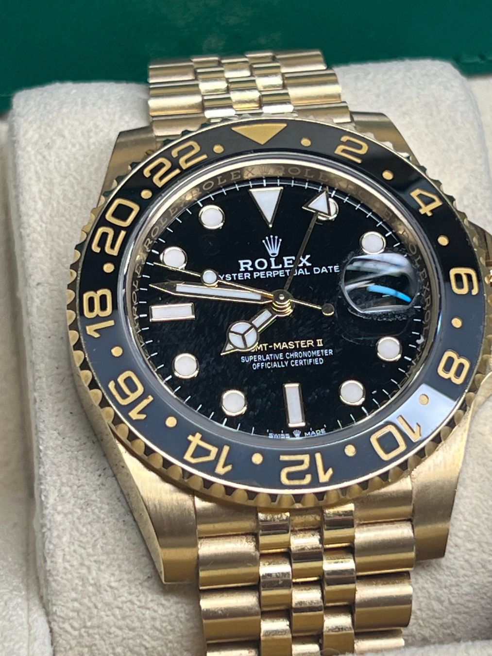Rolex Orologi: Rolex GMT-Master II Gold Full Set 2023 – Nuovo (secondo la descrizione) da Suhr venduto da thomann1998 3