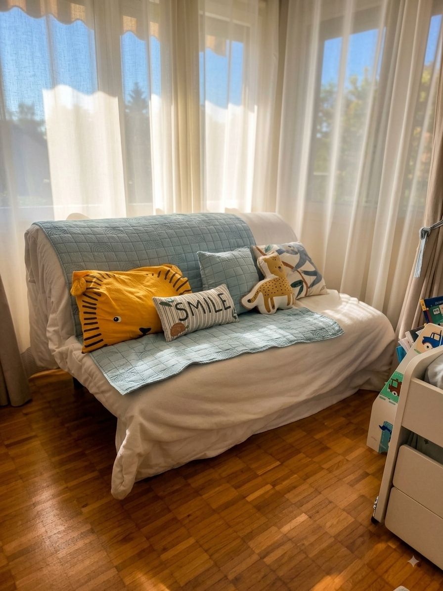 Sofas: Sofa Bed for visits  – Gebraucht aus Zürich von Margarida_123 1