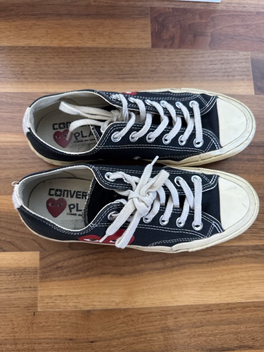 Comme Des Garcons Herrenschuhe: Converse Comme des Garcons - 2er Set, gebraucht – Gebraucht aus Schlieren von Chabuh 2