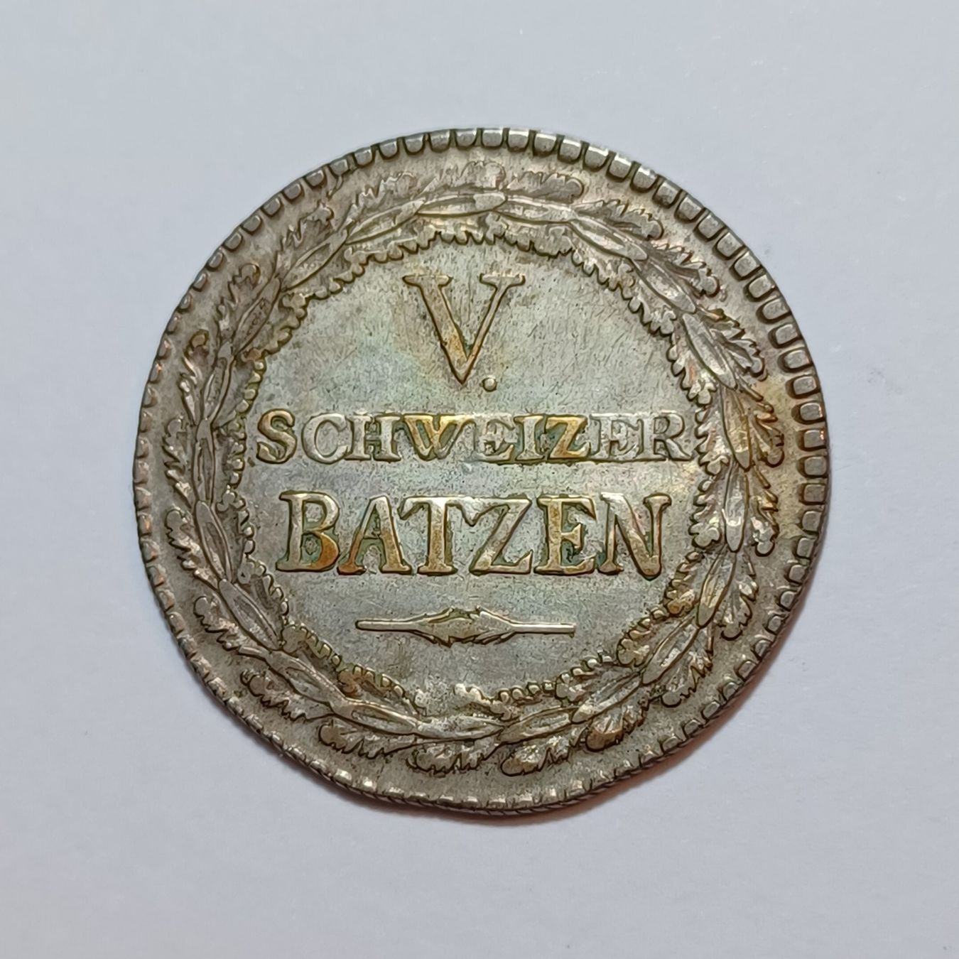 Tutti le monete: 5 Batzen 1826 Graubünden – Usato da Pfäffikon ZH venduto da Schweizer_Muenzen