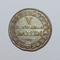 5 Batzen 1826 Graubünden