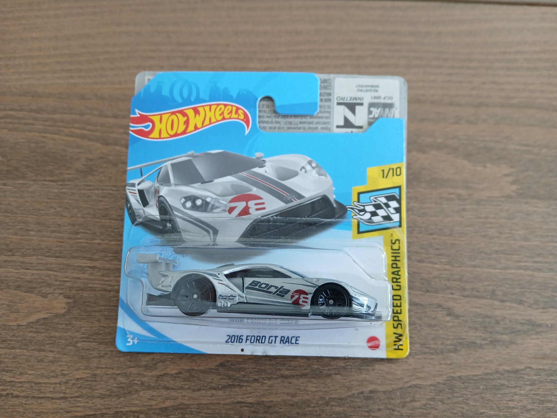 Hot Wheels Modellini d'auto: 2016 Ford GT Race – Nuovo e nell'imballaggio originale da Wiedlisbach venduto da Pontiacman93