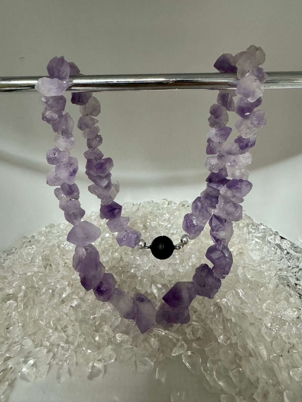 Catenine: Halskette Amethyst  roh – Nuovo (secondo la descrizione) da Biberist venduto da tl-schmuck