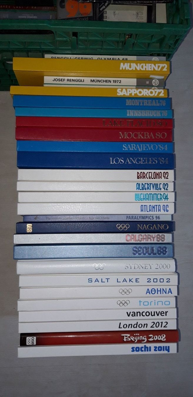 Bücher: 27  Bücher Olympia Original 1968-2014 – Neu und originalverpackt aus Watt von Watterrose