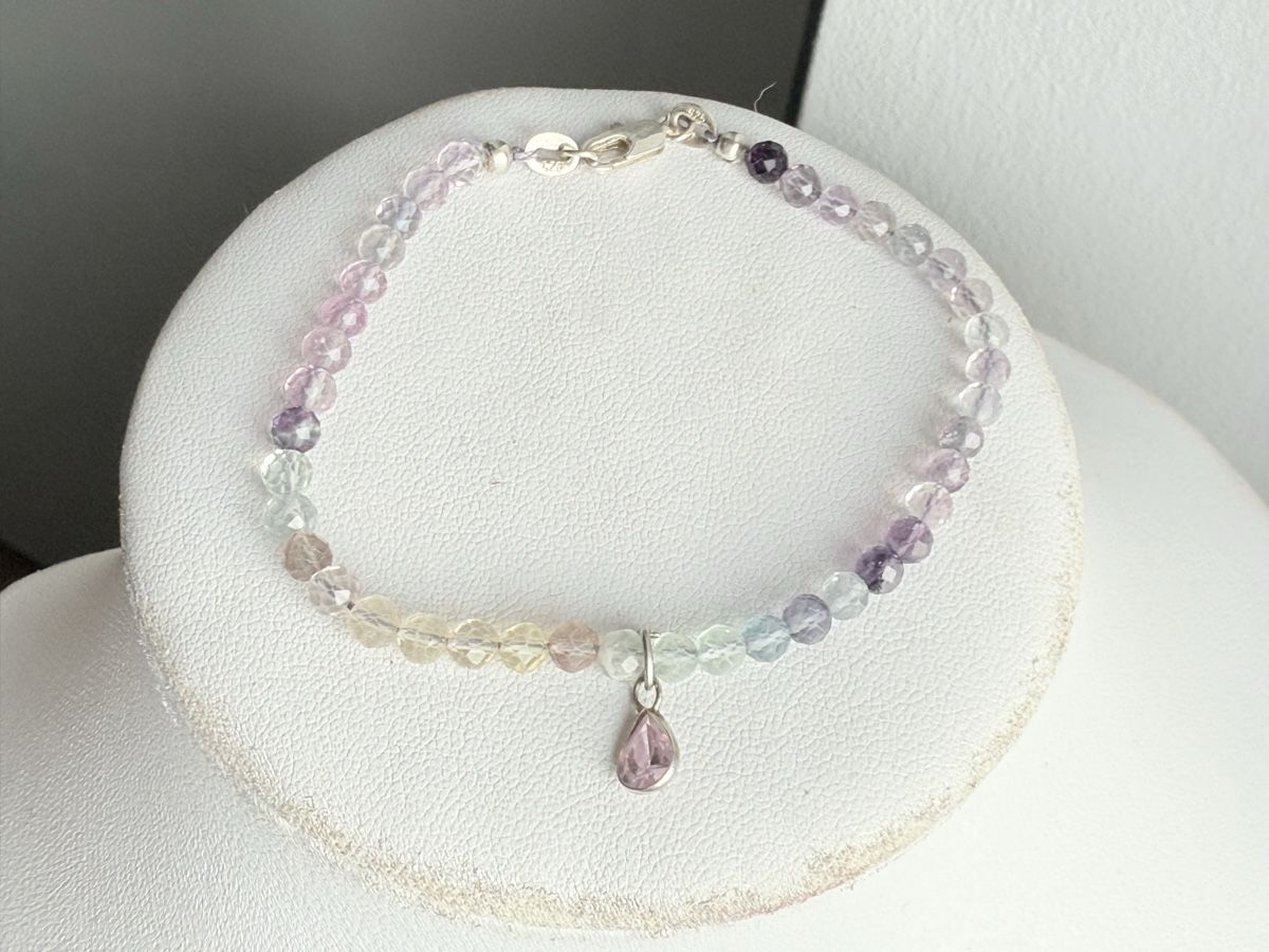 Bracciali & Braccialetti: Fluorit Armkette NEU – Nuovo e nell'imballaggio originale da Basel venduto da Chili007 4