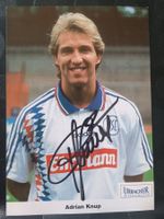 Adrian Knup - Handsignierte alte Karte
